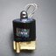 โซลินอยวาล์ว ทองเหลือง (Solenoid Valve Normally Closed) 2 หุน (1/4") 24V - ยี่ห้อ Senya 2W-160-15