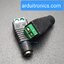 DC Jack หัวแจ็ค ตัวเมีย Female Adapter Jack plug 5.5 x2.1 mm ขนาดพอดีกับหัว Jack Arduino