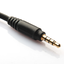Jack Sterio 3.5mm to 2 Female Audio (Black)