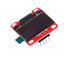 OLED Display Module 0.96" 128x64 Red PCB (Blue Color) - I2C Interface