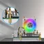 52Pi ICE-Tower CPU Cooler RGB LED Light Cooling Fan for Raspberry Pi 5