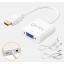 HDMI to VGA with Audio Cable (กรอบสีขาว)
