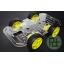 4WD 1-Layer Smart Car Chassis with Speed Encoder for Arduino