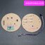 Weight Sensor (Load Cell ) 0-1 Kg + HX711 + อะคริลิก Bracket แบบใส