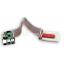 T Cobbler GPIO for Raspberry Pi Model 4B/3B+/Zero/W with Cable (Red PCB)