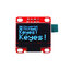 OLED Display Module 0.96" 128x64 Red PCB (Blue Color) - I2C Interface