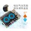 Raspberry Pi 4B/3B+ Heat Sink Dual Fan with GPIO + on-board LED (Green)