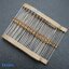 Resistor 1K Ohm 1/4W 5% แพ็คละ 100 ตัว