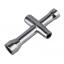 M2 M2.5 M3 M4 Screw Nut Key Wrench ประแจตัวเมีย