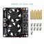 Raspberry Pi 4B/3B+ Heat Sink Dual Fan with GPIO + on-board LED (Green)
