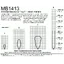 HRUSB-MaxSonar-EZ1 MB1413 Ultrasonic Distance (ของแท้จาก Maxbotix)