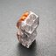 Terminal ต่อสายไฟแบบเร็ว 4 ช่อง (2 in - 2 out) Wire connector quick terminal 0.08 - 4mm square splitter SPL-2 แบบใส PCT-222T