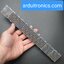 [สีแดง] LED Matrix Driver MAX7219 IC Driver Module + LED Dot Matrix 8x8 ขนาด 32mm x 32mm 8 ชุด (1 x 8)