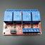 12V 4 Channel Relay High/Low Level Trigger Relay Module (Red PCB)