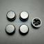 สีดำ B3F Tactile Switch Cap Round Button Cap 12x12x7.3mm แพค 5 ตัว