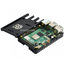 Lightweight Aluminum Alloy Case for Raspberry Pi 4, CNC Processing (ของแท้จาก Waveshare)