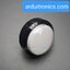 ปุ่มกดตู้เกม สวิตช์กดติดปล่อยดับขนาดใหญ่ 60mm พร้อมไฟ LED สีขาว