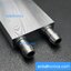 Aluminum CPU Water Cooling Block Liquid Water Cooler 40x120x12mm