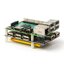 Raspberry Pi UPS 4B 2B 3B Development Board Lithium Battery Expansion Board 5USB Hub Module Power Bank - Black PCB