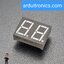 0.56 inch Seven Segment 2 Digit Red (Common Anode) HSN-5621BS / CL5621BS
