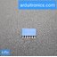 [Blue] 1x6 Pin Single Row Female Header 2.54mm Pitch Straight Pin Square (จำนวน 1 ชิ้น)