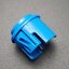 Arcade Button Blue (สีฟ้า แบบฐานสูง) ปุ่มกดตู้เกม สวิตช์ปุ่มกดติดปล่อยดับ สีฟ้า