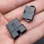 2.54mm 6 Pin Black Plastic Male Female JST-SM Housing Crimp Terminal Connector