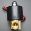 โซลินอยวาล์ว ทองเหลือง (Solenoid Valve Normally Closed) 2 หุน (1/4") 12V - ยี่ห้อ Senya 2W-025-08