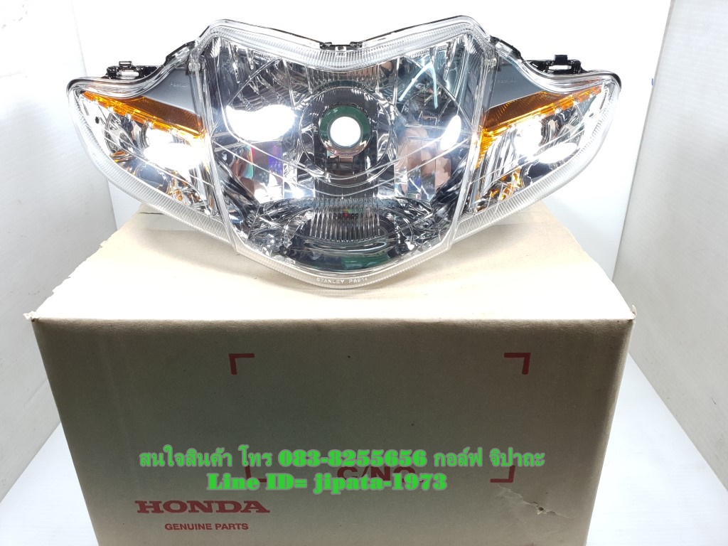 (Wave 110 i) โคมไฟหน้า Honda wave 110 i (รุ่นไม่มีไฟหรี่) แท้