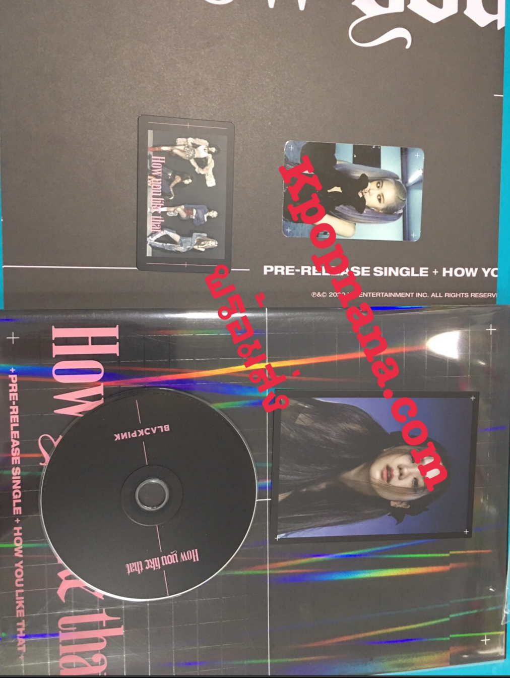 BLACKPINK - SPECIAL EDITION [How You Like That] แบบ แกะ อัลบั้ม - แบบที่ 2 พร้อมส่ง