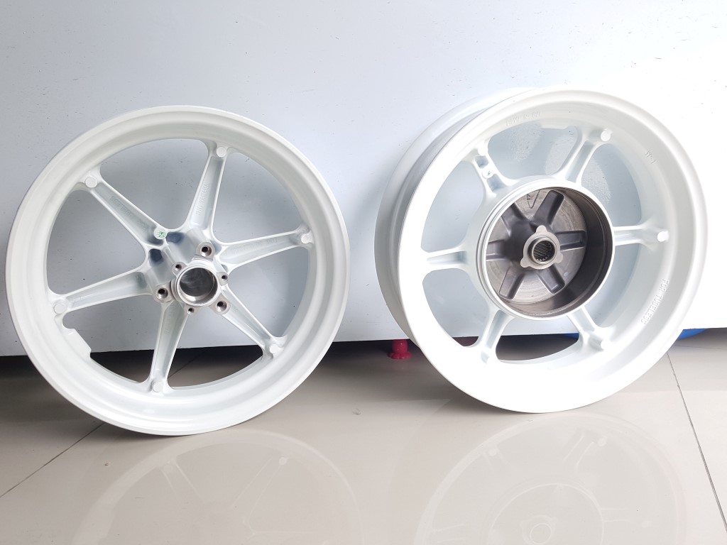 (Yamaha) ชุดล้อแม็ก Yamaha QBIX แท้