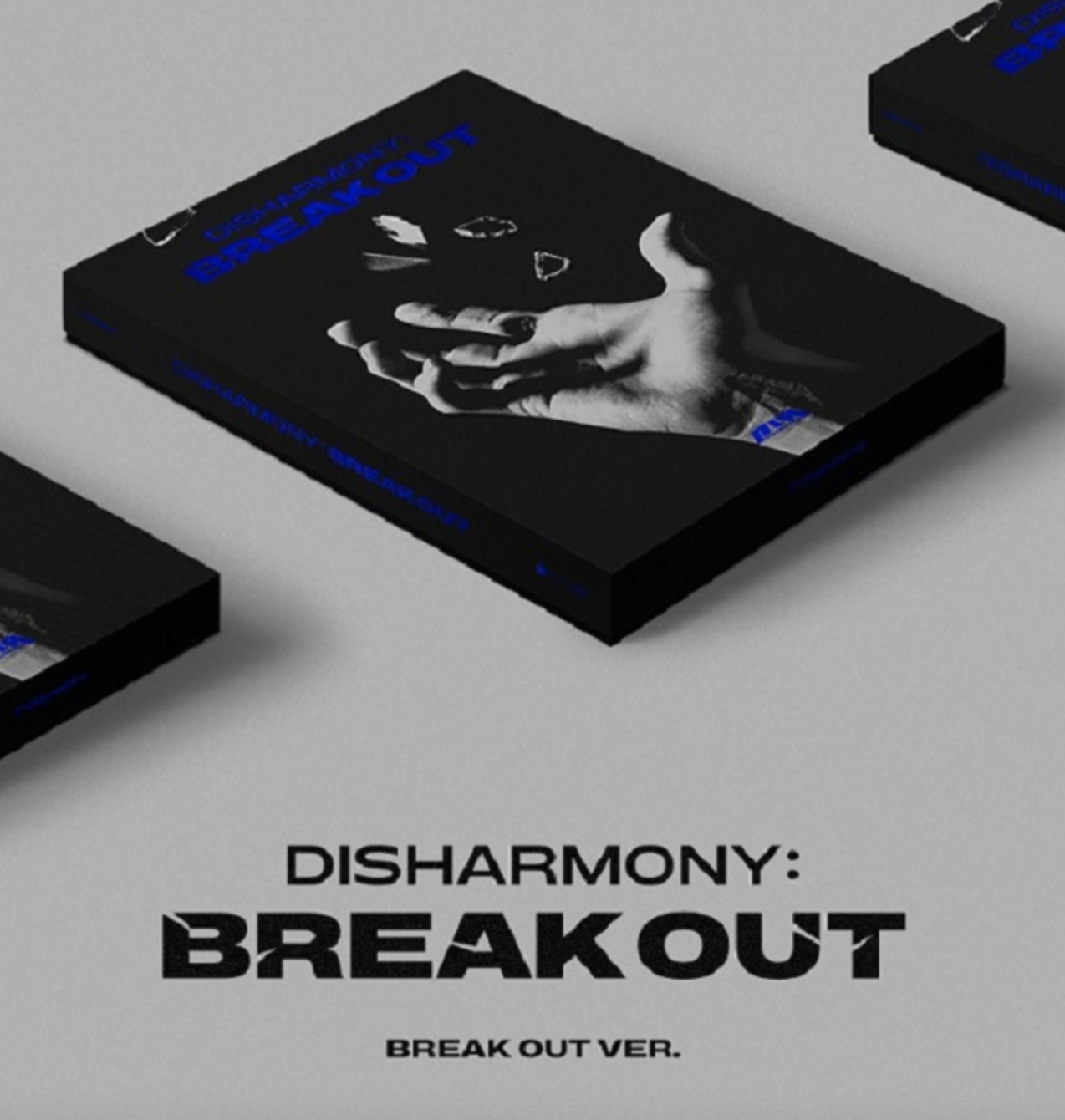 P1Harmony - Mini Album Vol.2 [DISHARMONY : BREAK OUT] หน้าปก BREAK OUT ver + โปสเตอร์ พร้อมกระบอกโปสเตอร์
