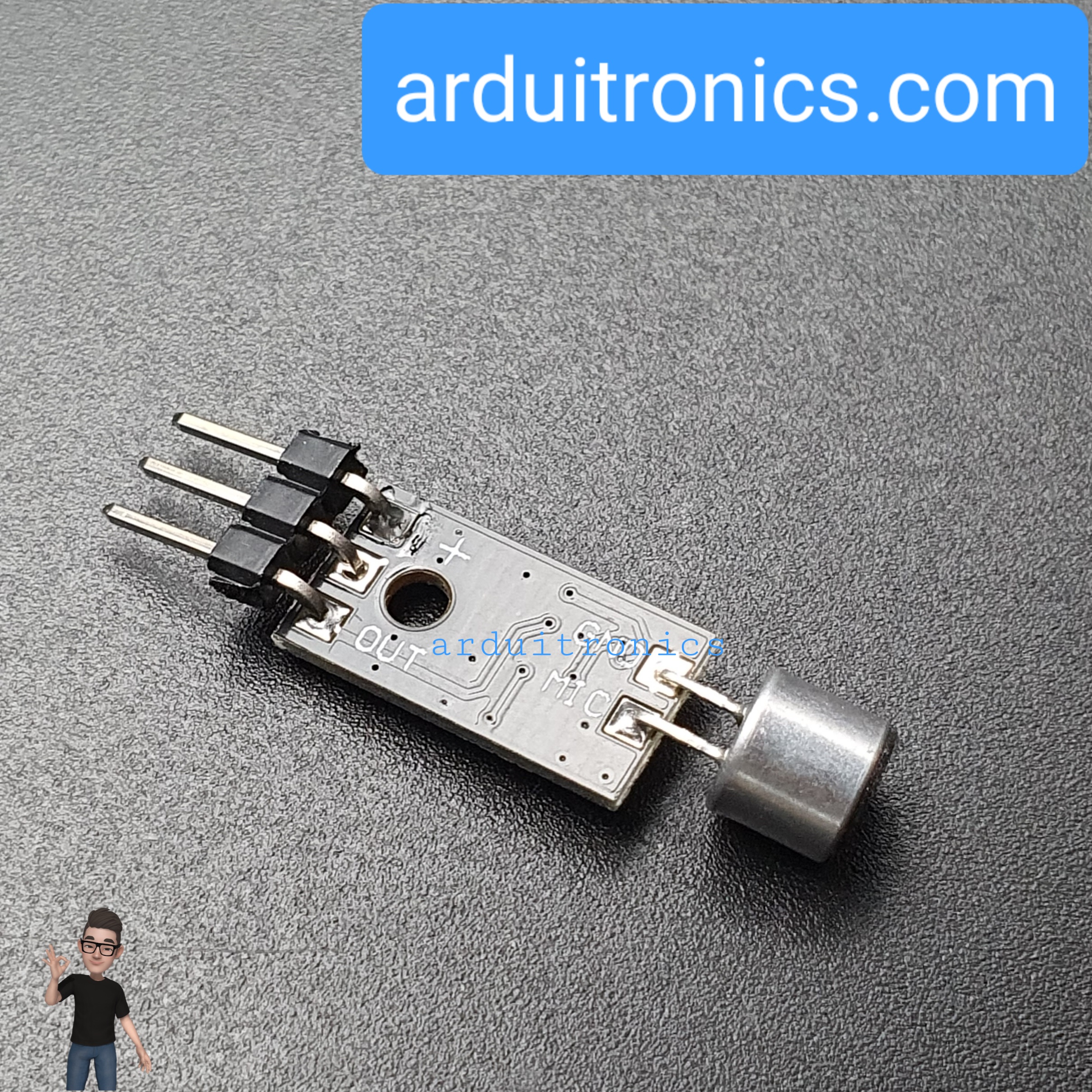 MAX9812 Microphone Amplifier Module