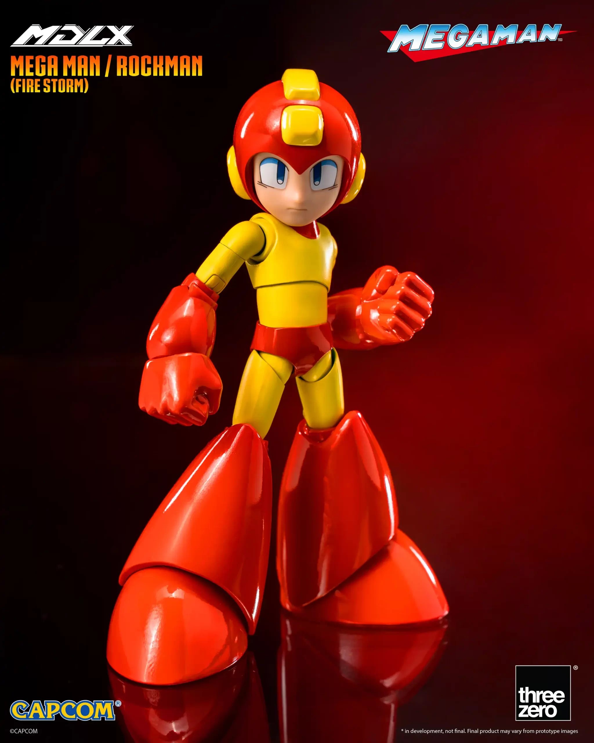 "Pre-Order" MDLX Mega Man / Rockman (Fire Storm)