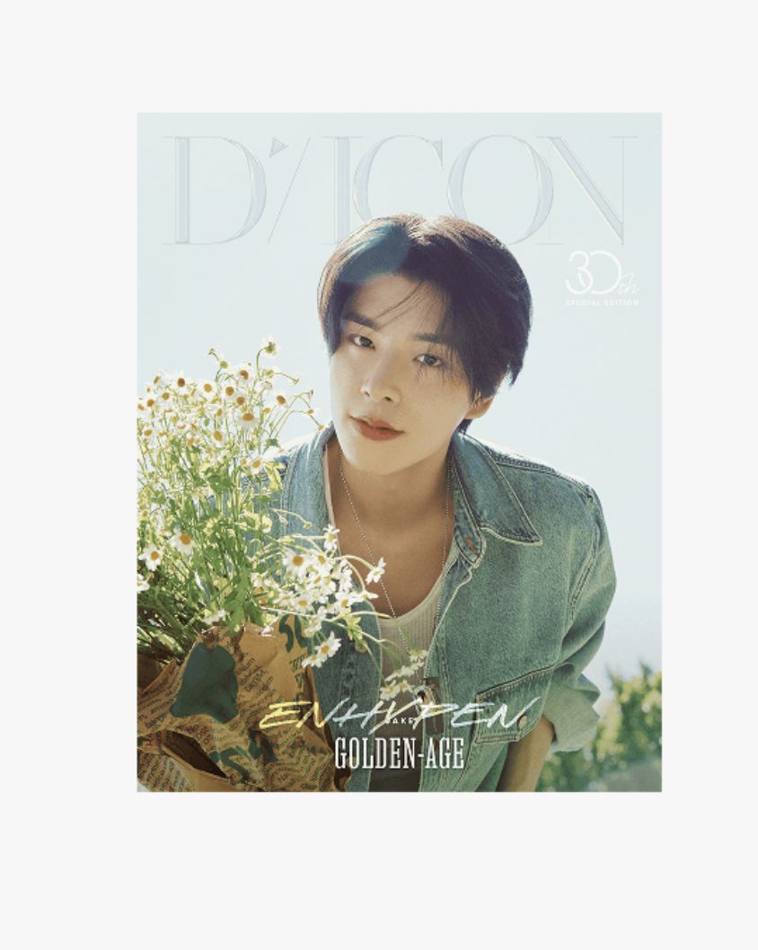 Enhypen -DICON VOLUME N°30 ENHYPEN GOLDEN AGE-(A-type) - JAKE. - ส่งเรือ
