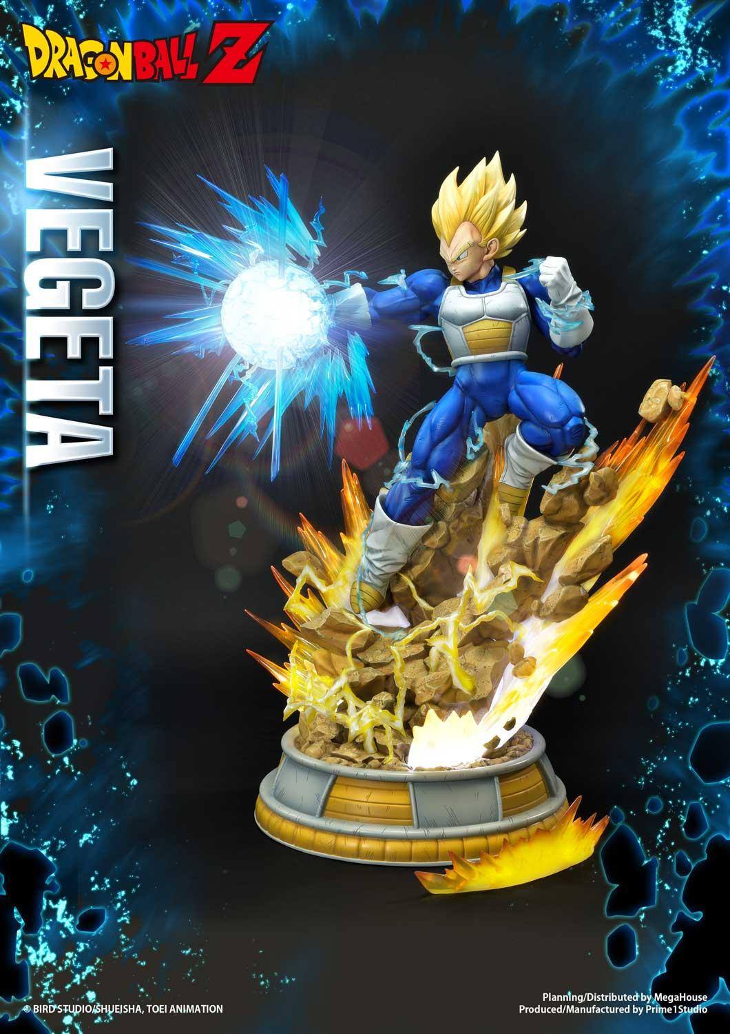 "Pre-Order" Prime 1 Studio Super Saiyan Vegeta: Dragon Ball Z 1/4 Scale (Deluxe)
