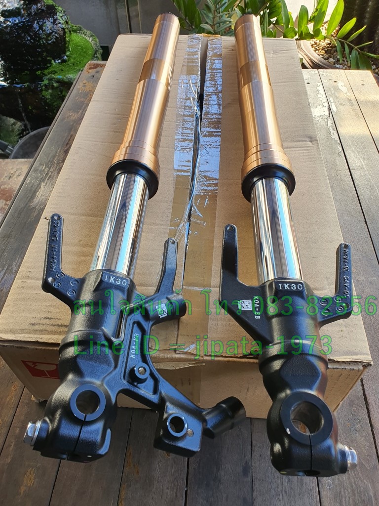 (CB 150 R) ชุดโช้คอัพหน้า Honda CB 150 R แท้ (สินค้ามือ 2)