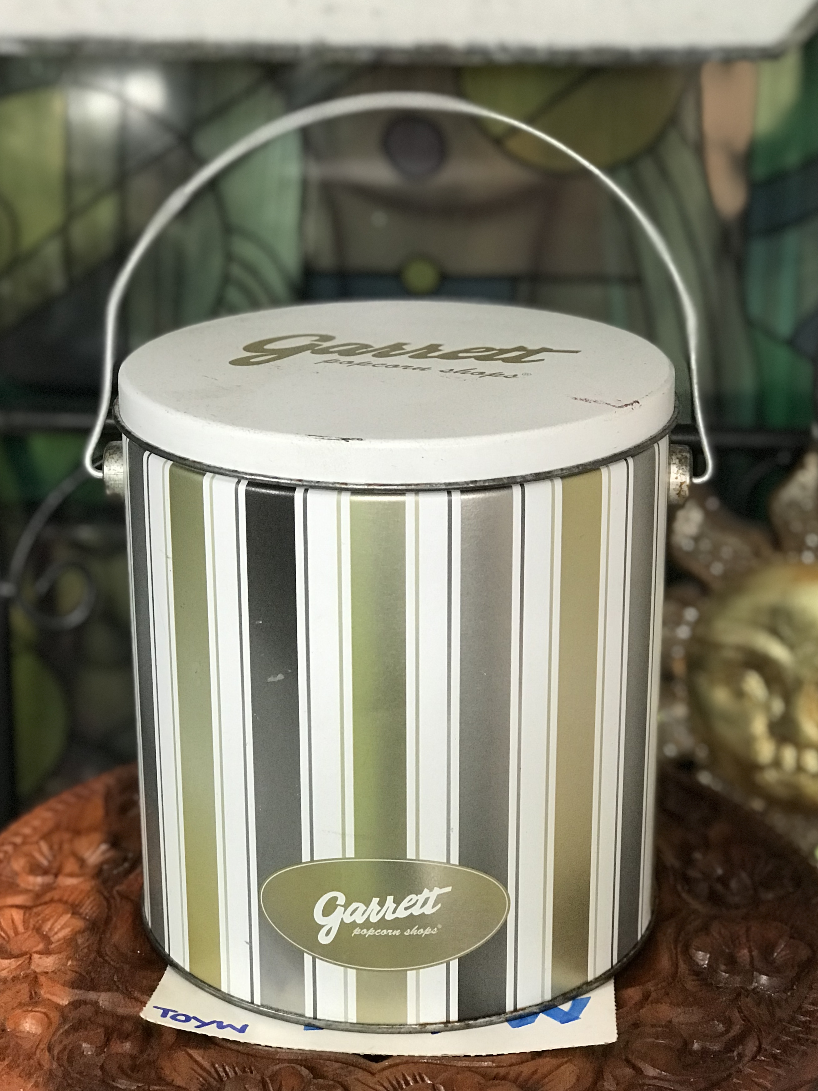 เริ่มต้น 290 บาท มิอสอง กระป๋อง ถังป็อบคอร์นกาเร็ต popcorn Garrett มีรอยบ้าง ไม่ผุ สำหรับนักสะสม