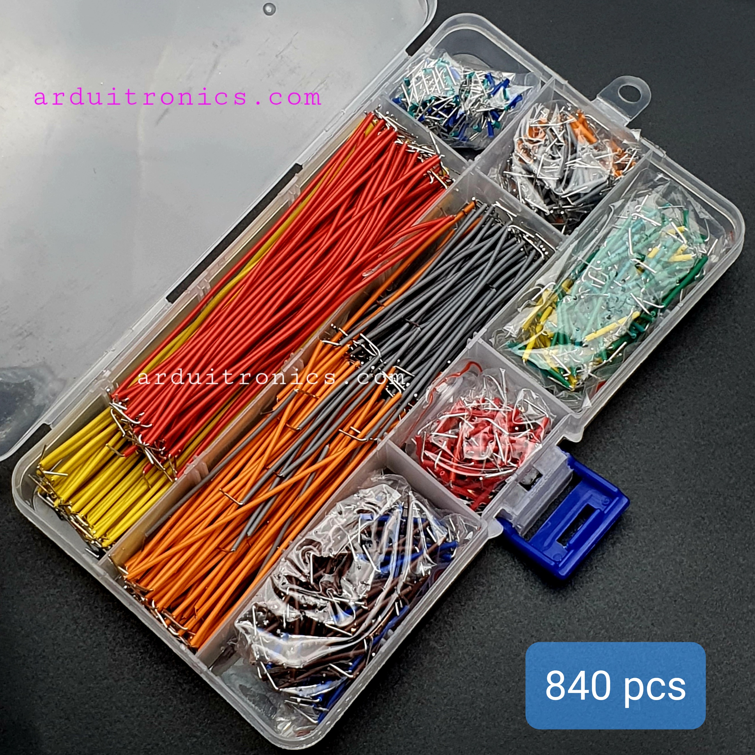 840pcs Jump Wire Kit with Box