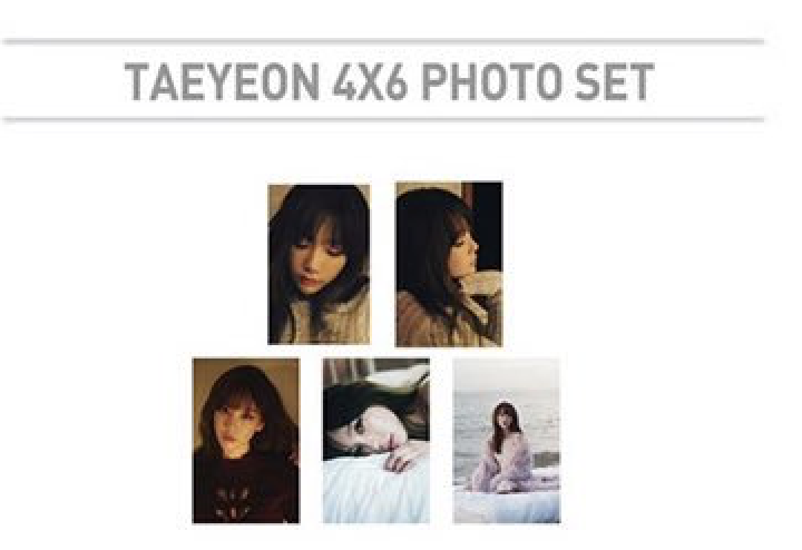 SUM - Tae yeon 4X6 Photo Set (11:11) พร้อมส่ง