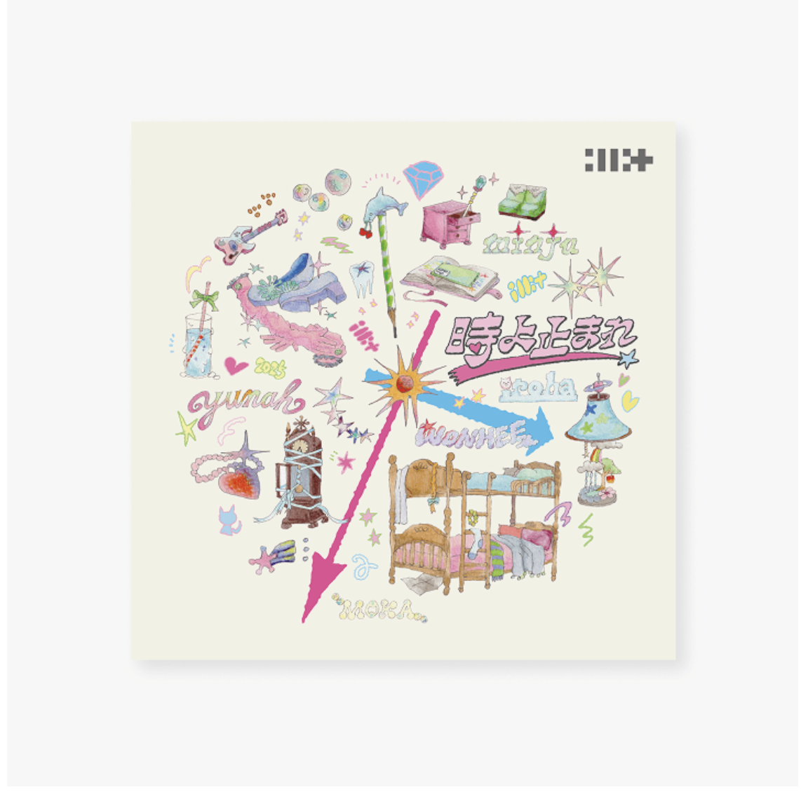 ILLIT - Japan 1st Single '時よ止まれ' (STANDARD EDITION) - ส่งเรือ