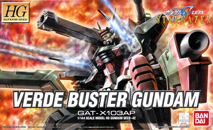 HG 1/144 GAT-X103AP Verde Buster Gundam