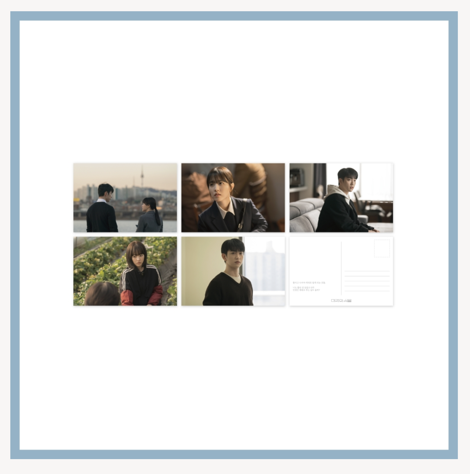 เพลงประกอบซีรีย์เกาหลี.Our Unwritten Seoul MD - ของสะสม Postcard