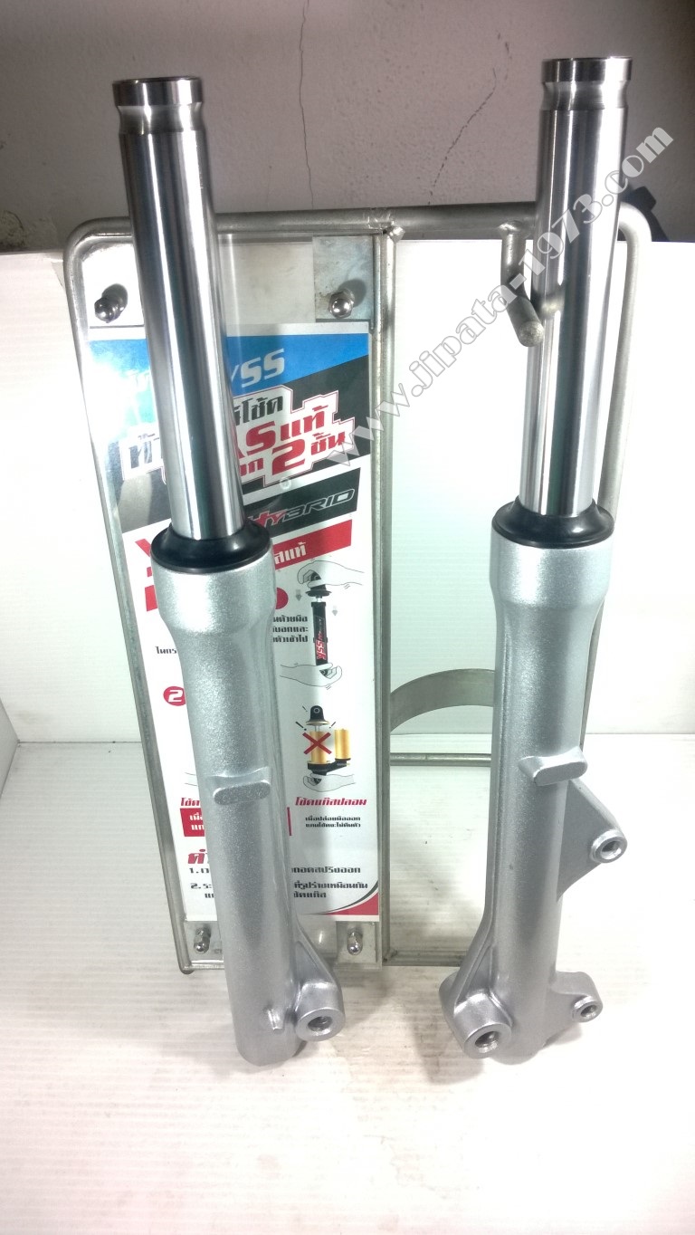 แกนโช้คหน้า พร้อมกระบอกโช้คทั้งชุด Honda Wave 110 i,wave 125 ไต้หวัน เกรด A+++