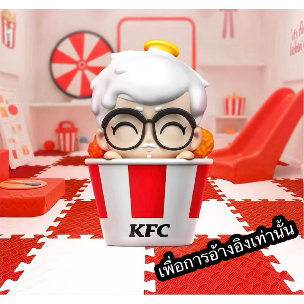 แกะกล่องเช็คการ์ดเท่านั้น เคเอฟซีเจ้าหนูแซนเดอร์ส เบบี้บักเก็ต KFC Baby Sanders Collection - Baby Bucket