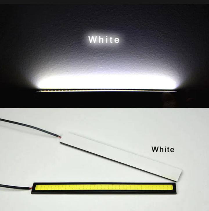 3ชิ้นคละสี ไฟ LED รถยนต์ จักรยานยนต์ 17ซม. ไฟตัดหมอก โคมไฟกันน้ำ DC12V