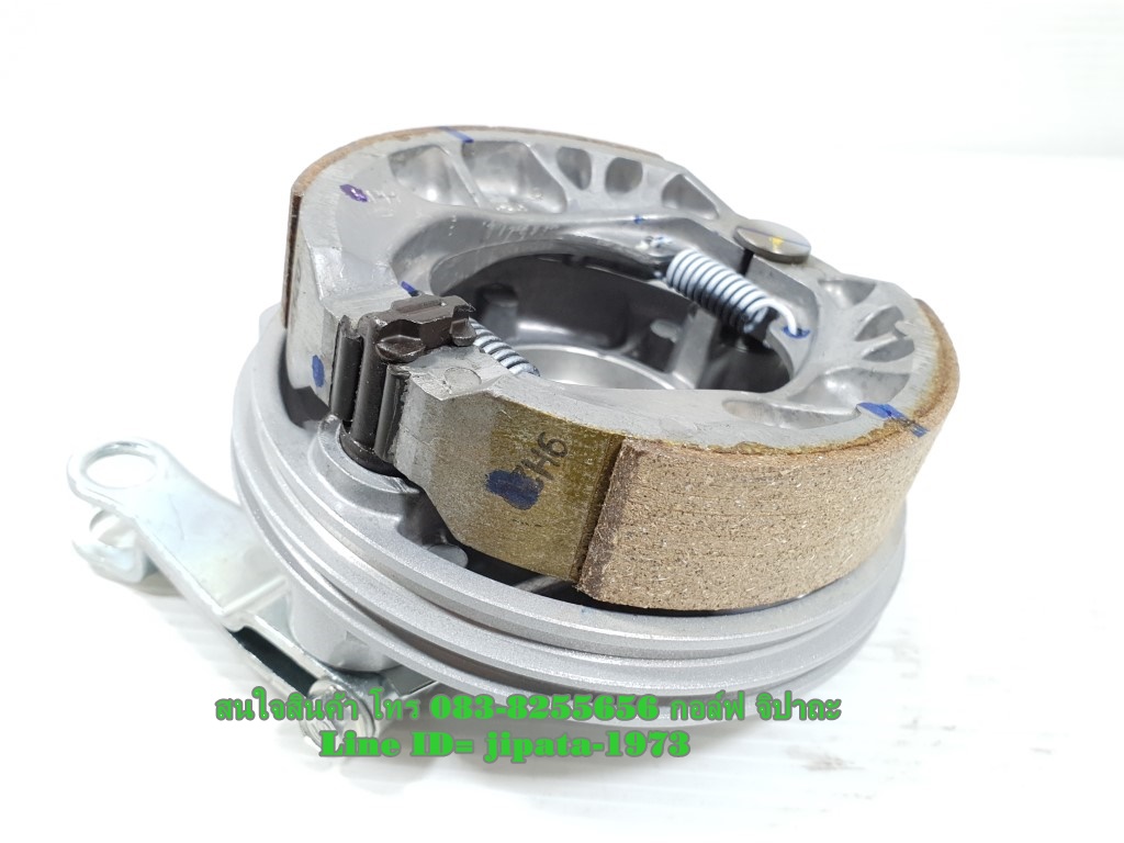 (Wave 110 i) ชุดฝาเบรคหลัง พร้อมผ้าเบรค Honda Wave 110 i แท้