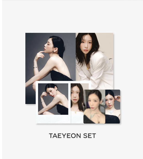Girls' Generation -2024 SM ARTIST SEASON'S GREETINGS OFFICIAL MD - Photo Pack - แบบ Taeyeon