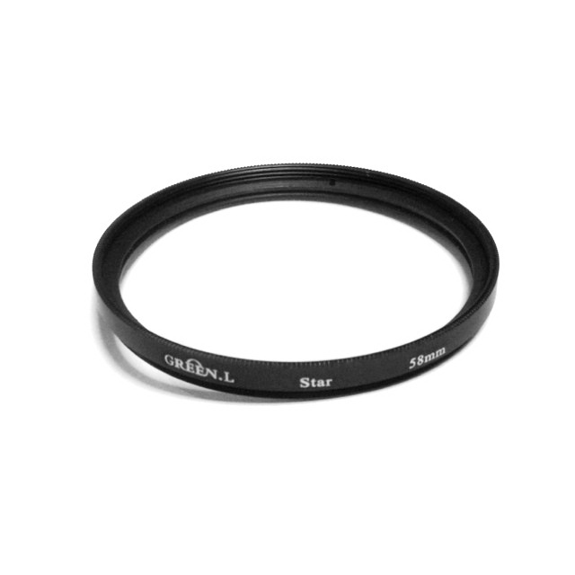 58mm มิลิเมตร STAR FILTER เลนส์ฟิลเตอร์ดาว 6 แฉก