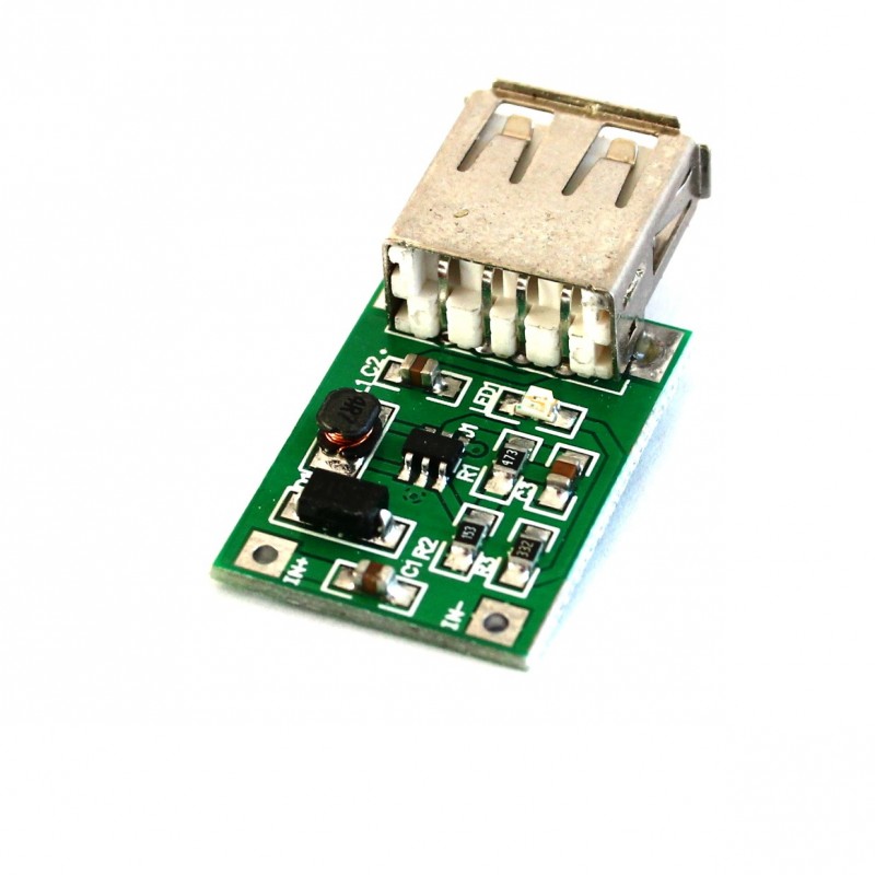 DC-to-DC Step Up Boost Converter Module with USB 600mA